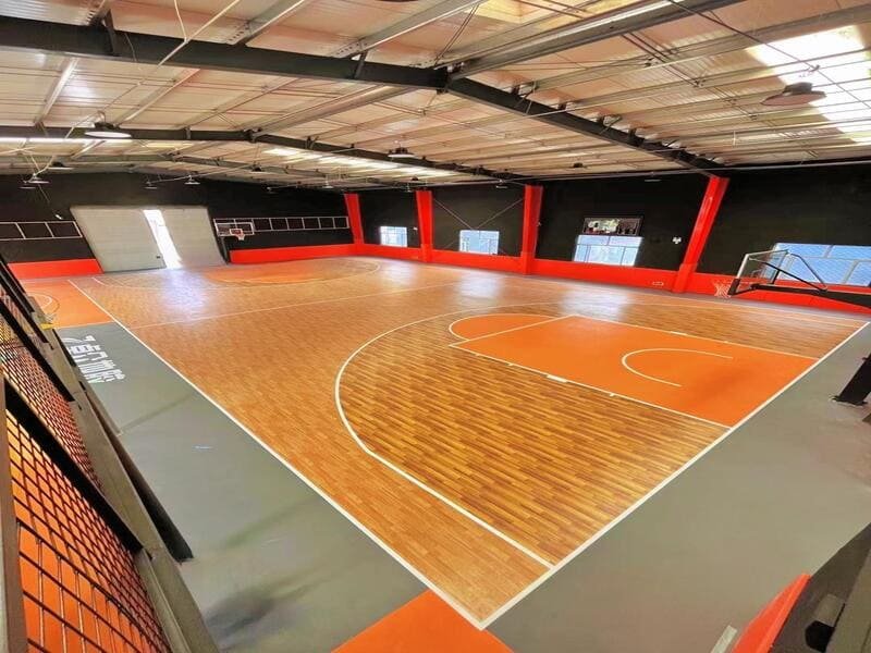 sports flooring deflection comparison